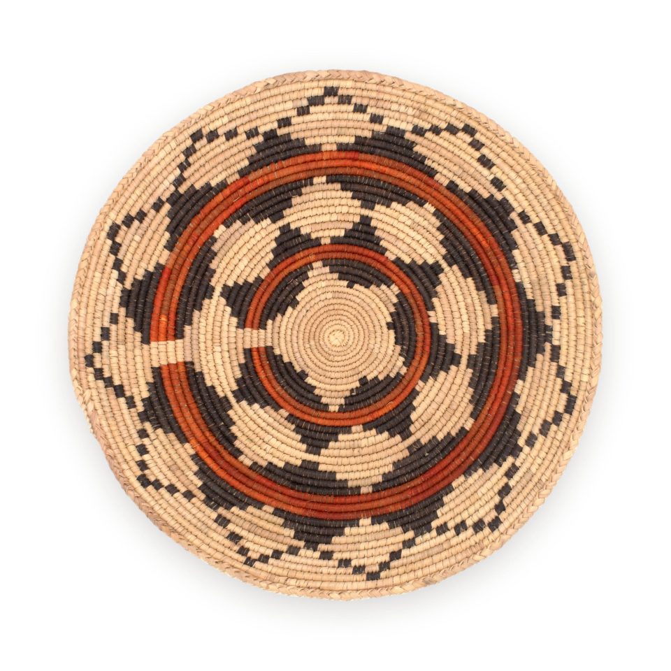 Mesa Rhythm el yapımı hasır duvar tabağı